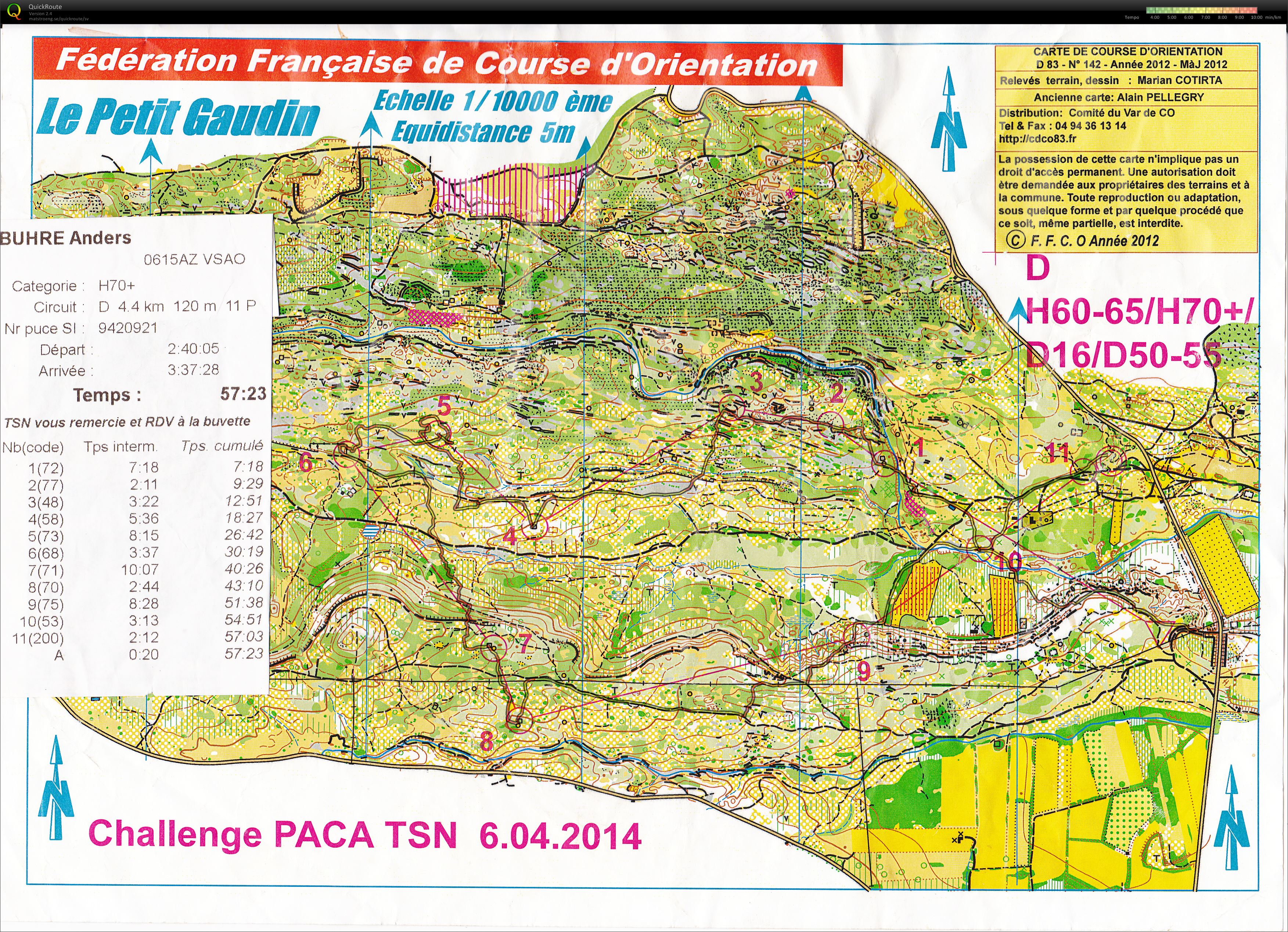 Challenge Paca (06.04.2014)