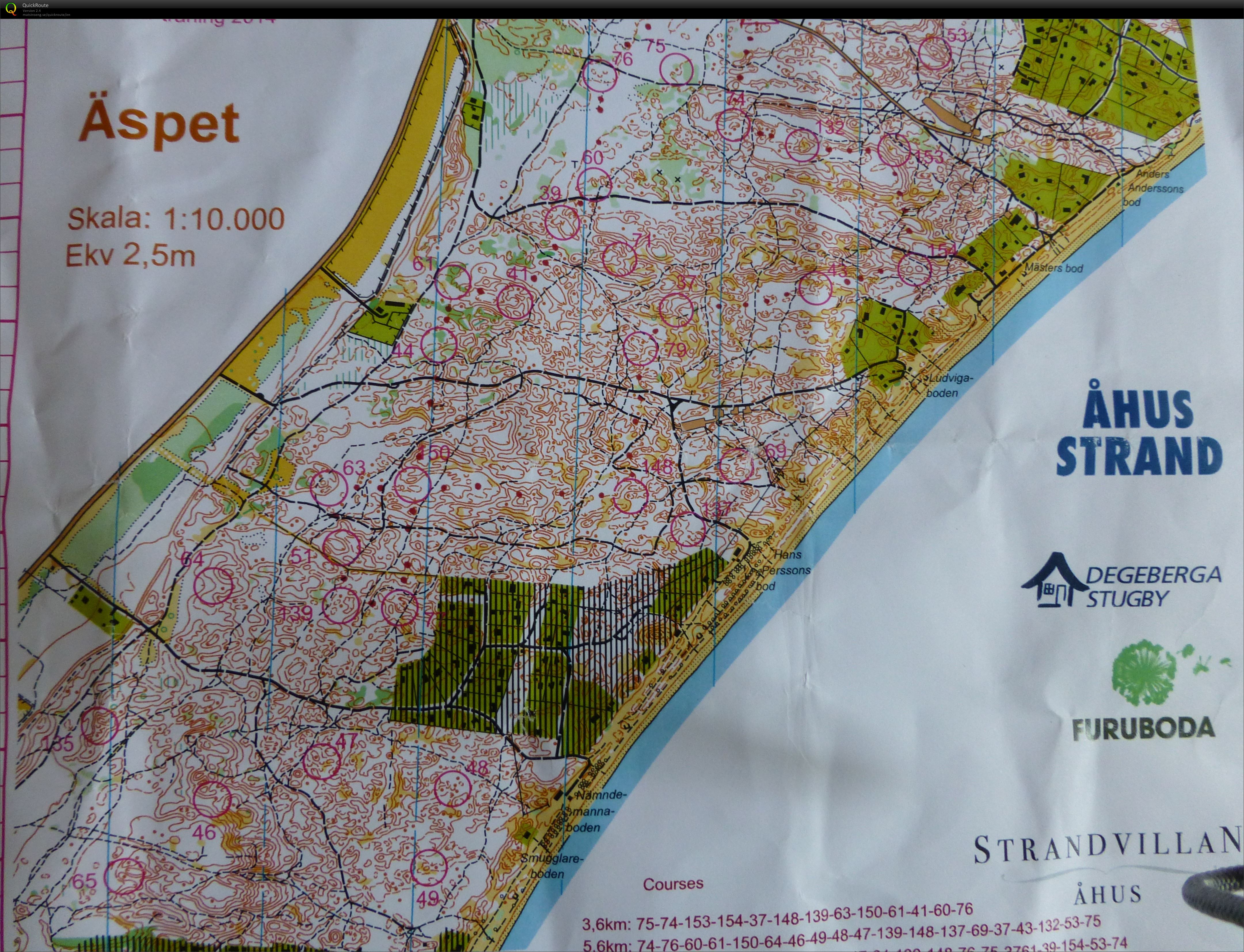 speedwalk orienteering Pan sommarträningspaket (08/07/2014)