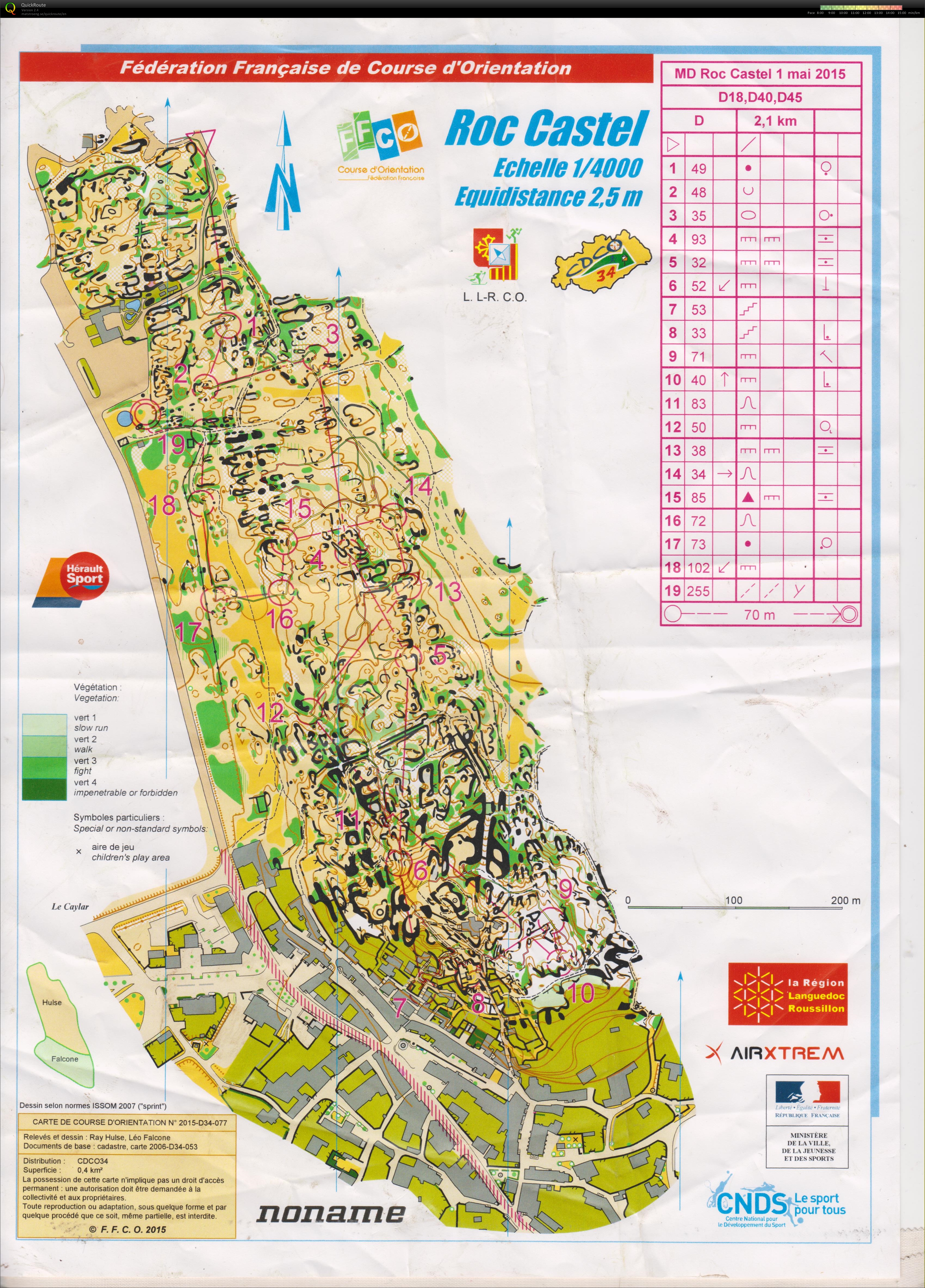 Nationale SO Larzac D18 - Day 1 - Le Caylar (01-05-2015)